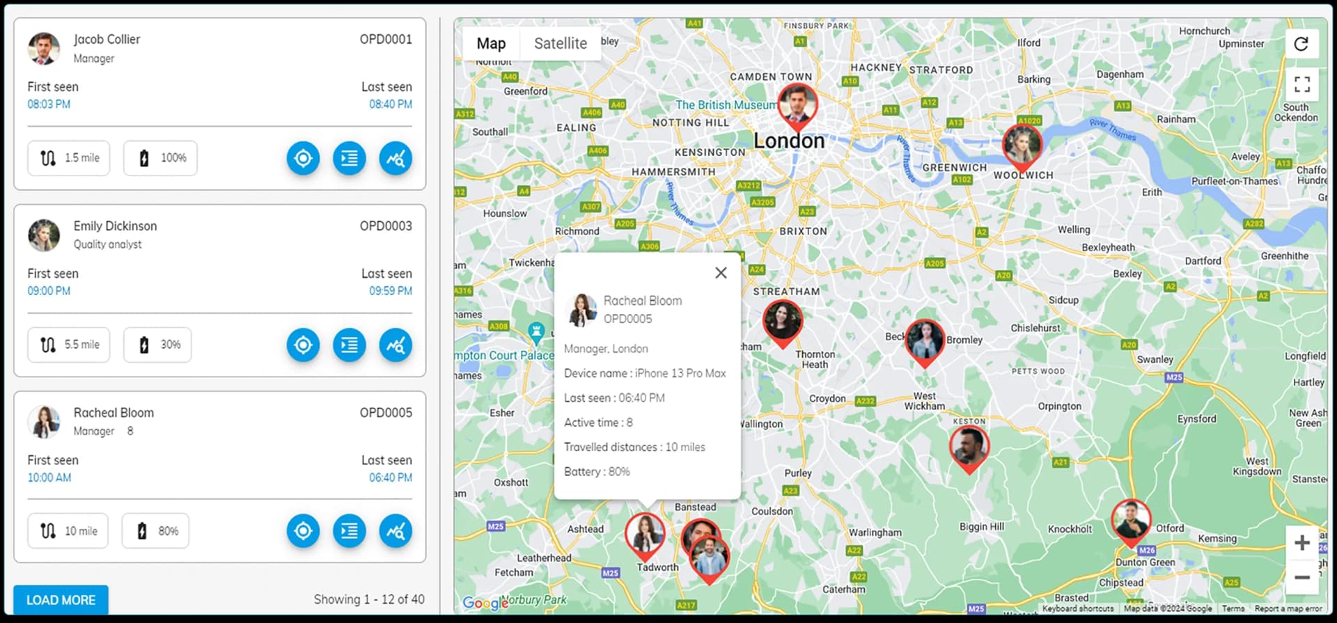 Comprehensive Dashboard Best Location Tracker Software