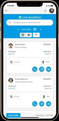 Location Tracking Software Mobile App